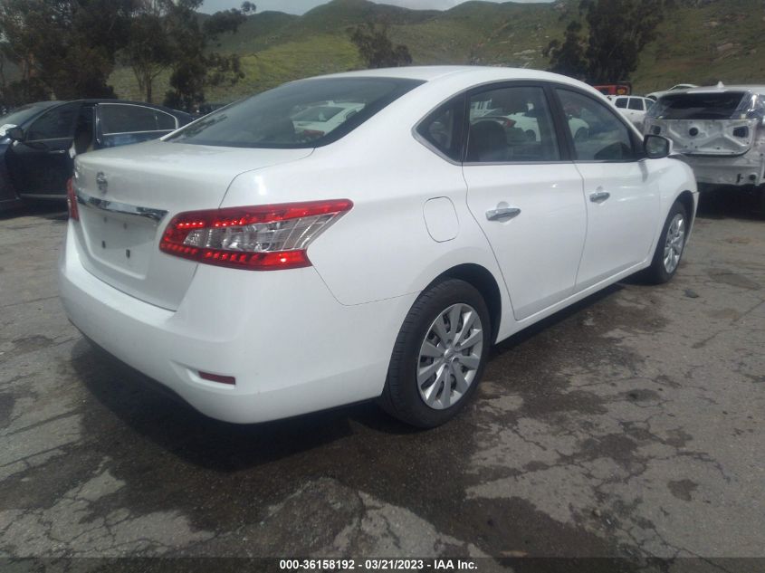 2015 NISSAN SENTRA S - 3N1AB7AP5FY290336