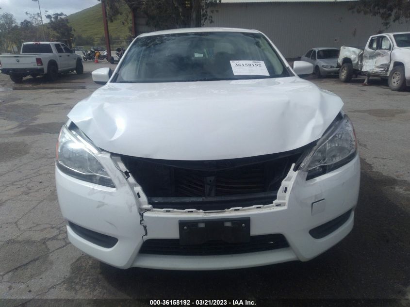 2015 NISSAN SENTRA S - 3N1AB7AP5FY290336