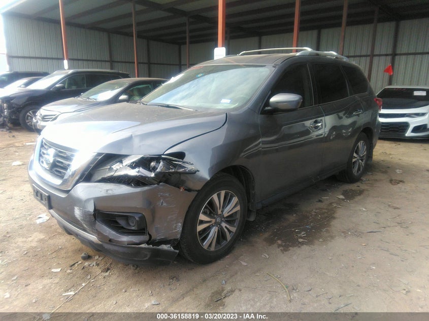 VIN 5N1DR2MN0KC586673 2019 NISSAN PATHFINDER S