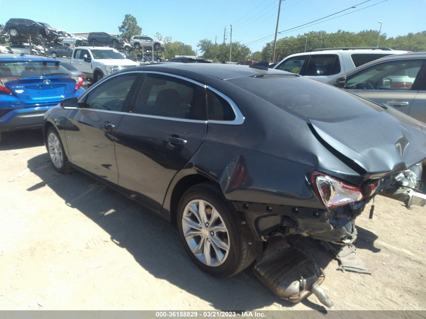 VIN 1G1ZD5ST2KF176301 2019 CHEVROLET MALIBU LT