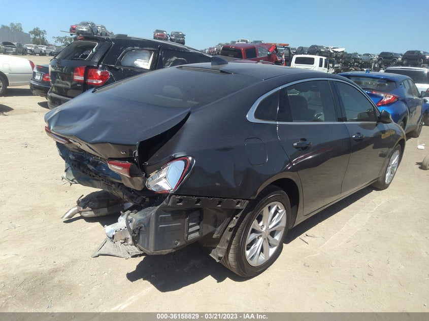VIN 1G1ZD5ST2KF176301 2019 CHEVROLET MALIBU LT