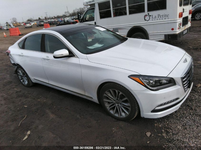 2017 GENESIS G80 3.8L - KMHGN4JE0HU175513