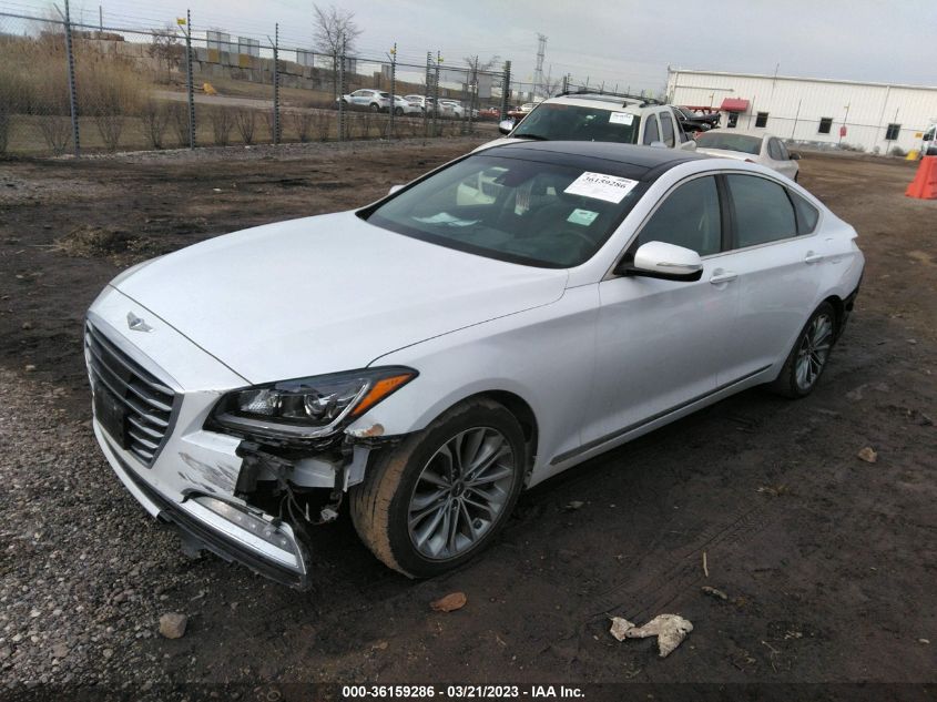 2017 GENESIS G80 3.8L - KMHGN4JE0HU175513