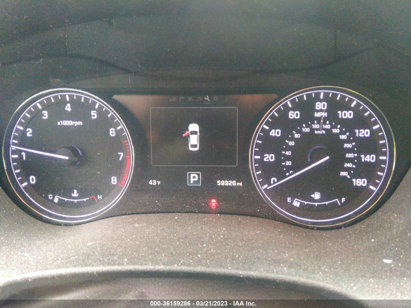 2017 GENESIS G80 3.8L - KMHGN4JE0HU175513