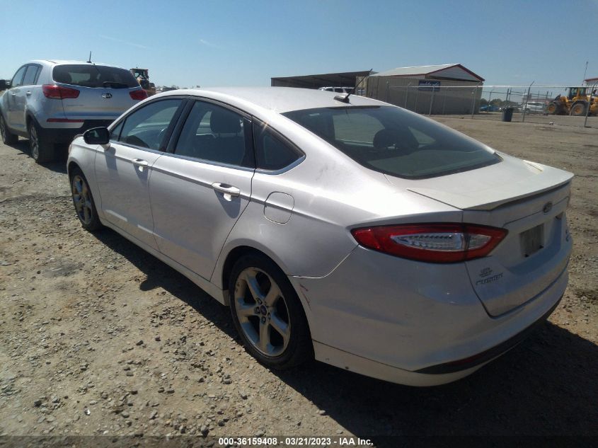 2016 FORD FUSION SE - 3FA6P0HD4GR318961