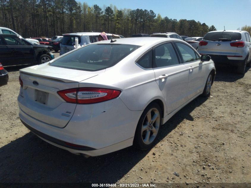 2016 FORD FUSION SE - 3FA6P0HD4GR318961