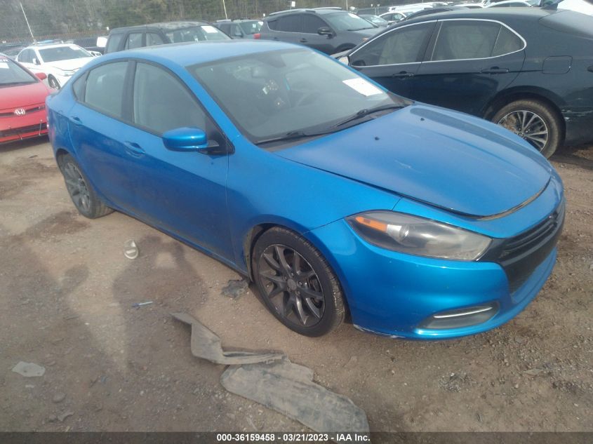 2016 DODGE DART SE - 1C3CDFAA5GD577478