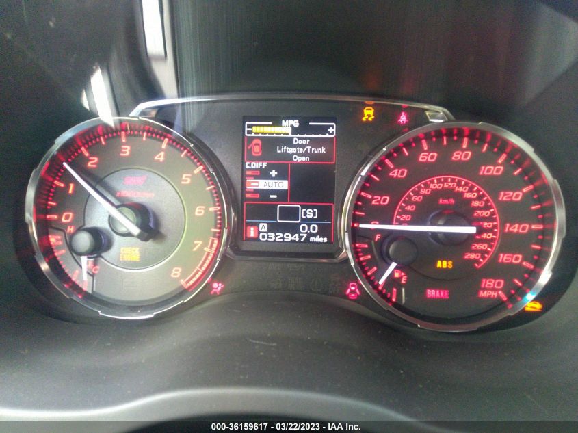 2016 SUBARU WRX STI LIMITED JF1VA2Z63G9806593