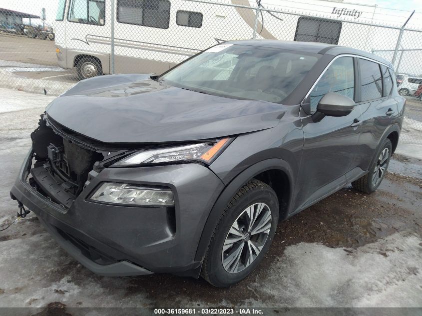 2022 NISSAN ROGUE SV - 5N1BT3BB0NC671704