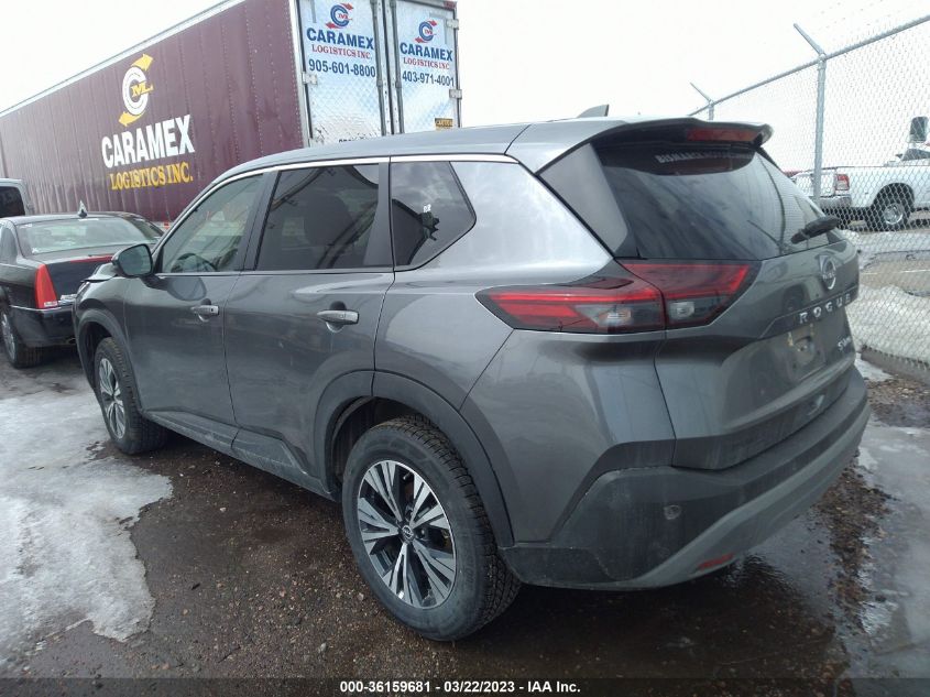 2022 NISSAN ROGUE SV - 5N1BT3BB0NC671704
