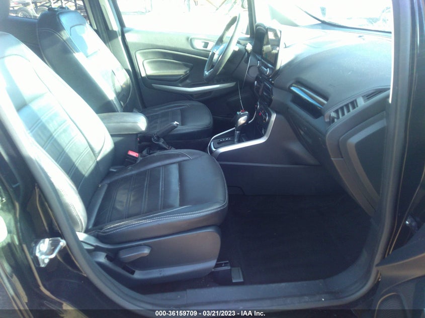 VIN MAJ6P1WL7JC198420 2018 FORD ECOSPORT TITANIUM