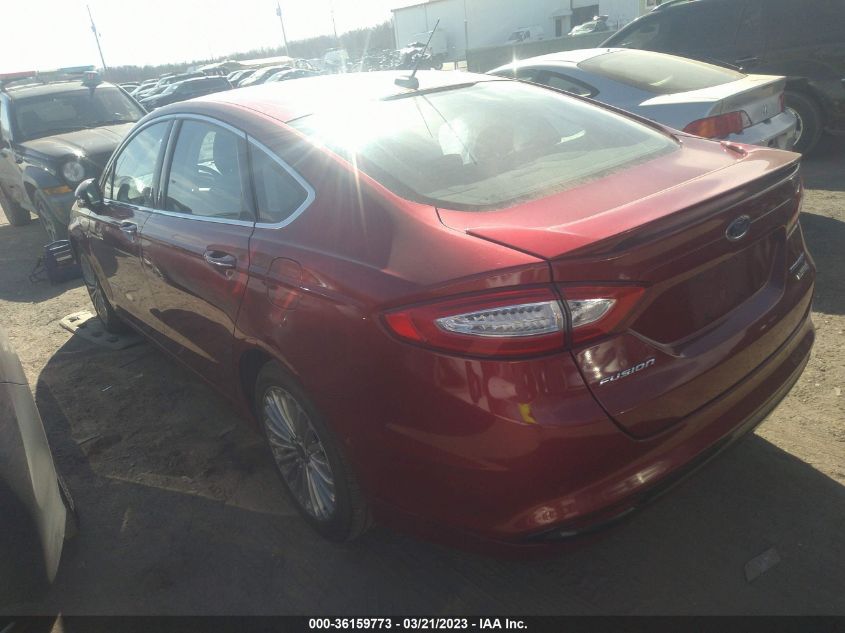 2014 FORD FUSION TITANIUM HYBRID - 3FA6P0RU5ER350832