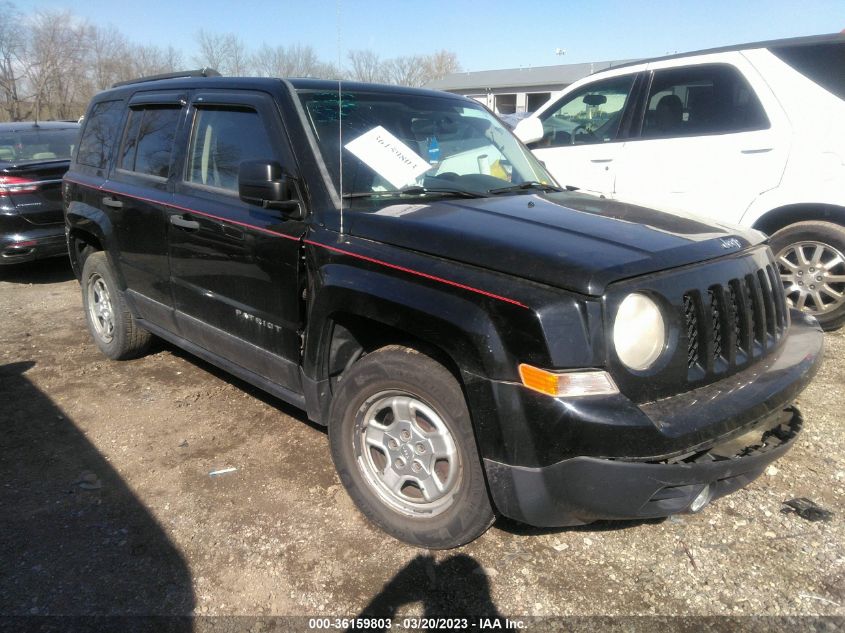 2013 JEEP PATRIOT SPORT - 1C4NJPBB3DD223187