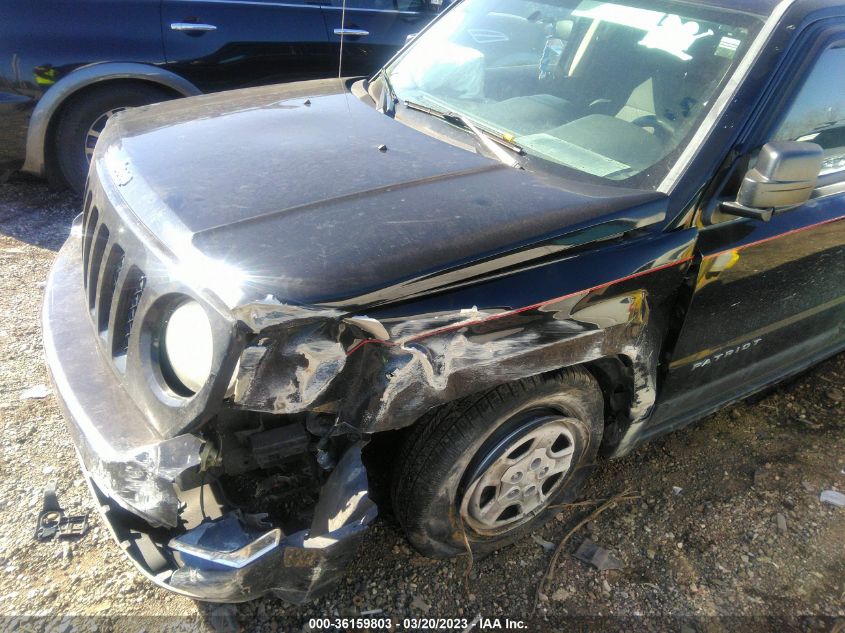 2013 JEEP PATRIOT SPORT - 1C4NJPBB3DD223187