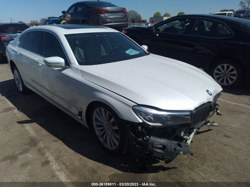 2016 BMW 7 SERIES 740I - WBA7E2C5XGG738566