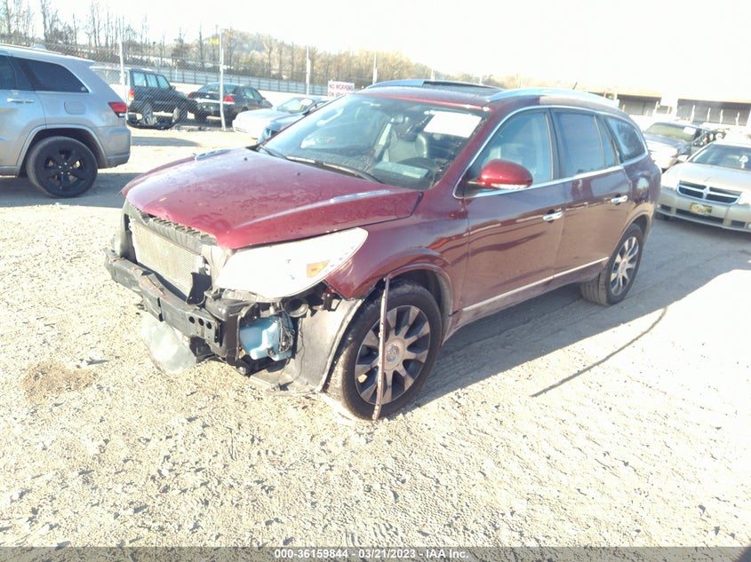 VIN 5GAKVBKD0HJ309349 2017 BUICK ENCLAVE LEATHER