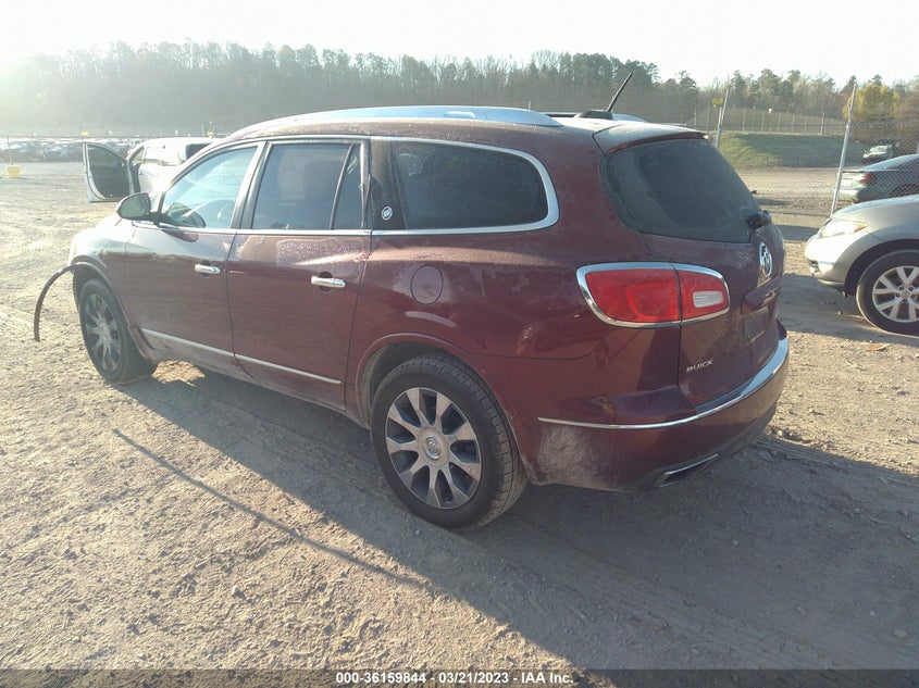 VIN 5GAKVBKD0HJ309349 2017 BUICK ENCLAVE LEATHER