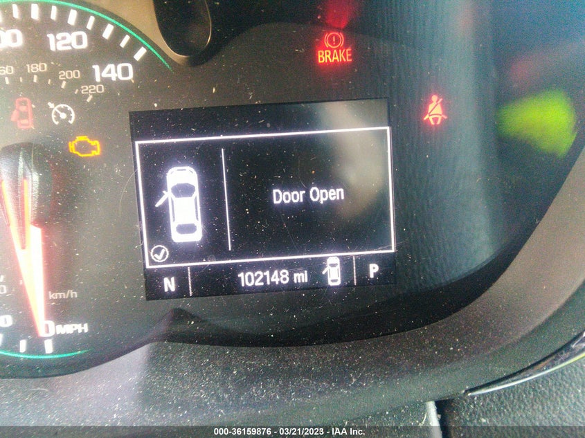 VIN KL7CJPSB8KB924207 2019 CHEVROLET TRAX LT