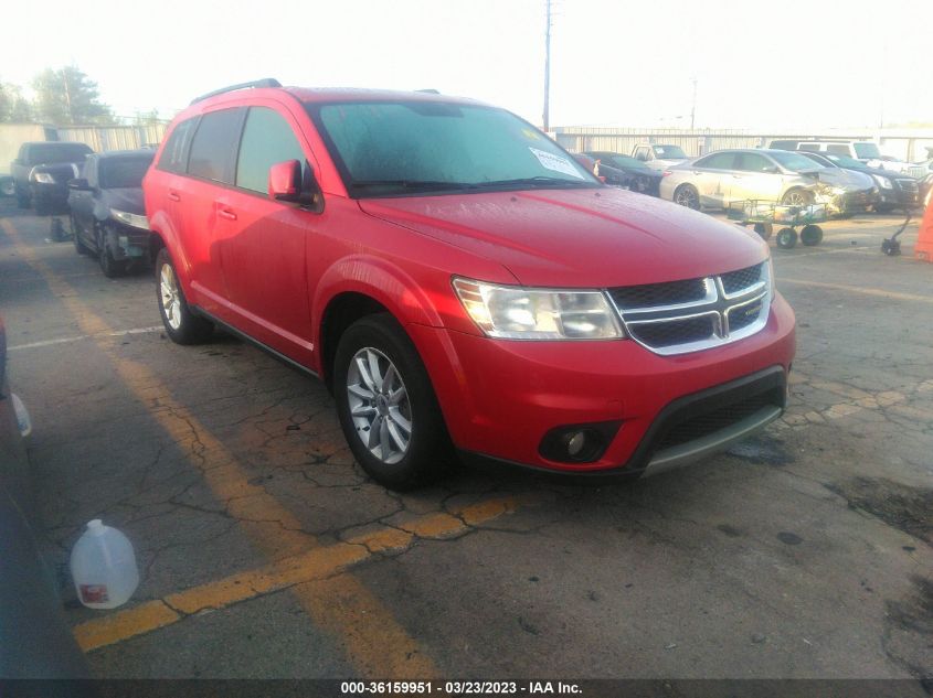 2017 DODGE JOURNEY SXT - 3C4PDCBG8HT521562
