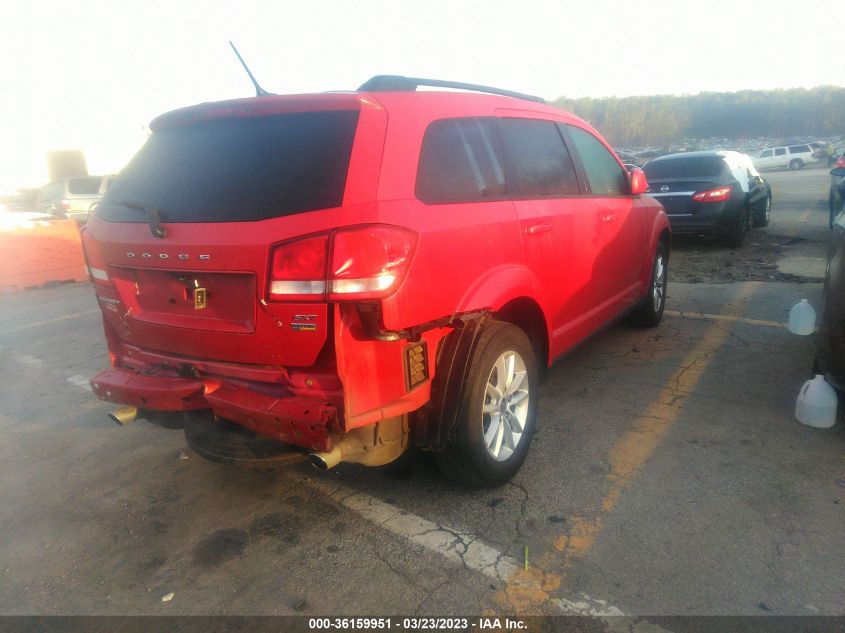 2017 DODGE JOURNEY SXT - 3C4PDCBG8HT521562