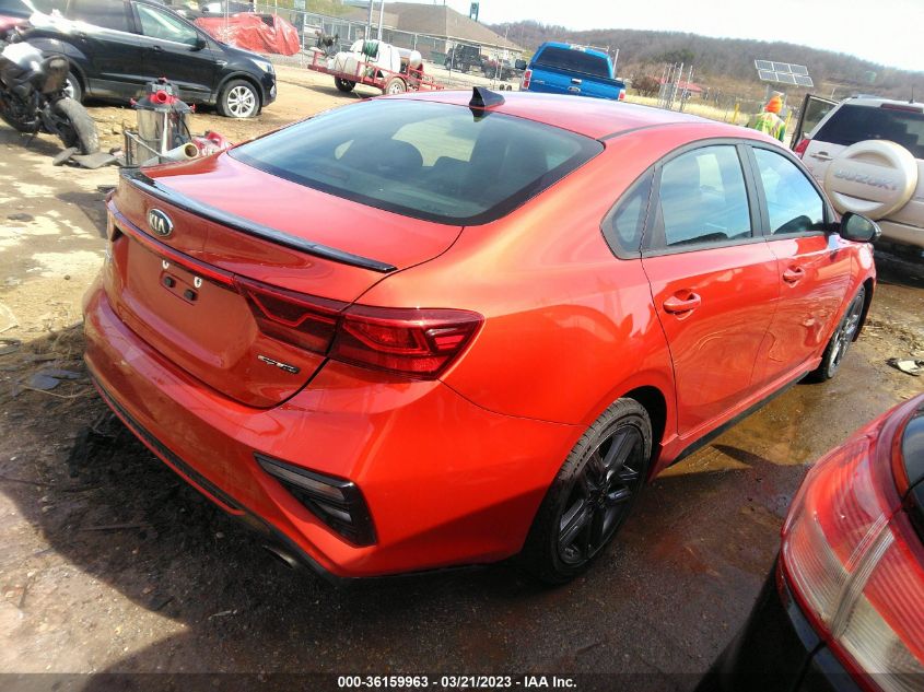 2021 KIA FORTE GT-LINE - 3KPF34AD8ME273582