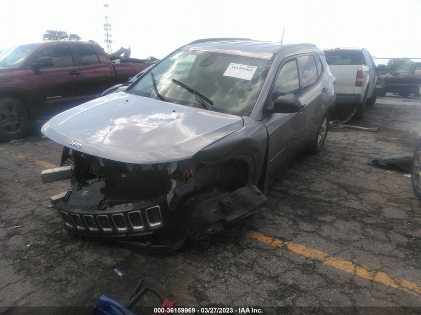 VIN 3C4NJCAB3JT462500 2018 JEEP COMPASS SPORT