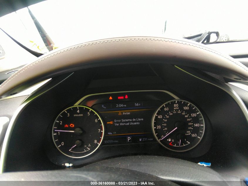 2016 NISSAN MURANO PLATINUM - 5N1AZ2MH4GN163572