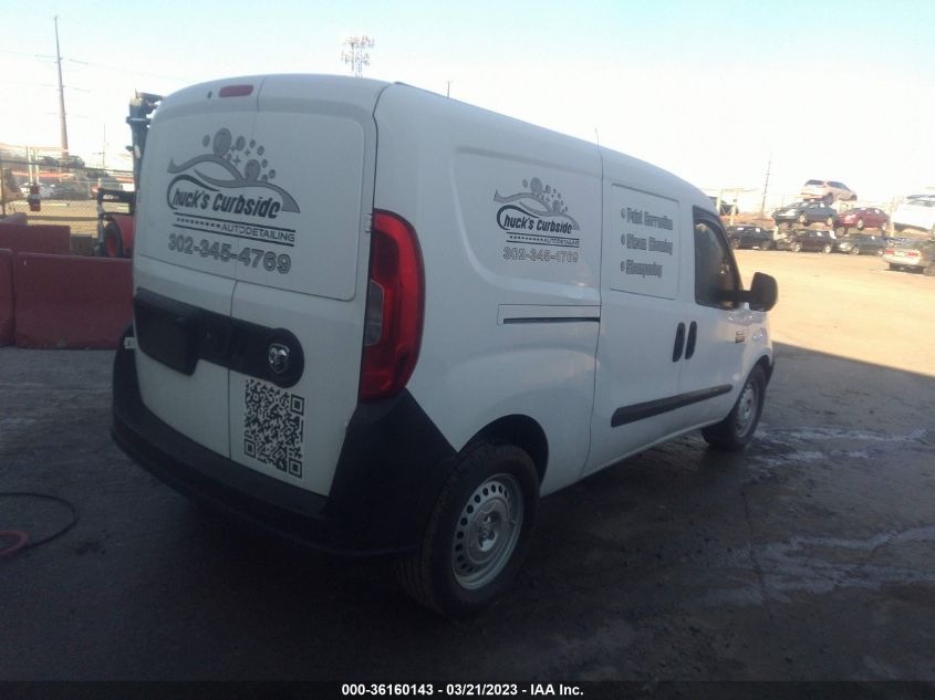 2015 RAM PROMASTER CITY CARGO VAN TRADESMAN ZFBERFAT3F6954371