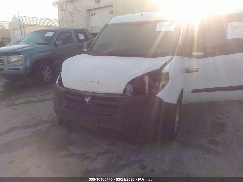 2015 RAM PROMASTER CITY CARGO VAN TRADESMAN ZFBERFAT3F6954371