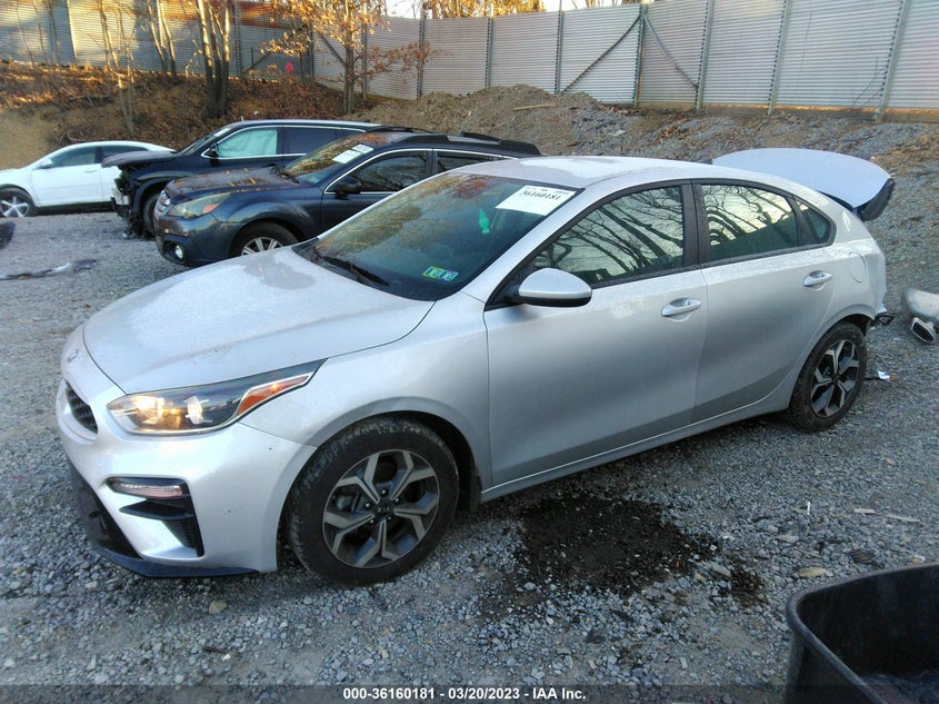 VIN 3KPF24AD0ME400019 2021 KIA FORTE LXS