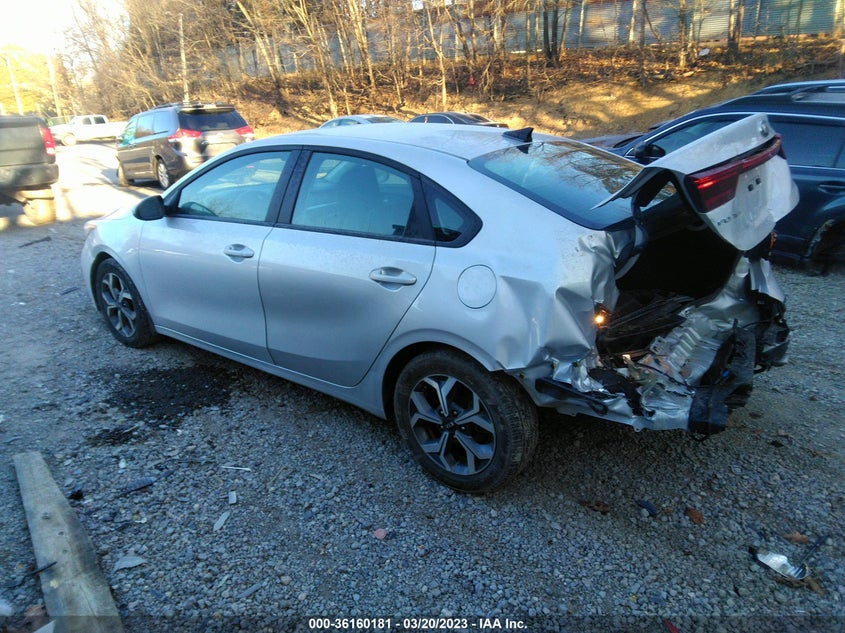 VIN 3KPF24AD0ME400019 2021 KIA FORTE LXS