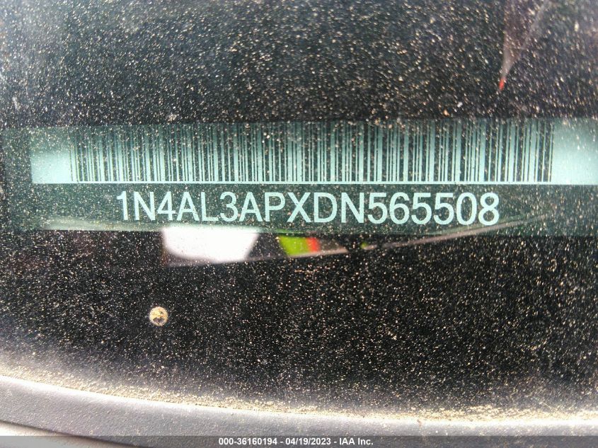 2013 NISSAN ALTIMA 2.5 SV - 1N4AL3APXDN565508