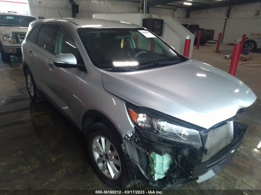 2019 KIA SORENTO LX V6 - 5XYPG4A5XKG482064