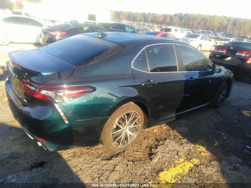 2021 TOYOTA CAMRY SE - 4T1G11AK6MU497132