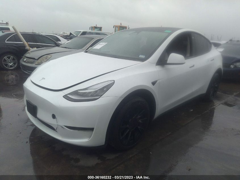 2023 TESLA MODEL Y LONG RANGE - 7SAYGDEE0PA051911