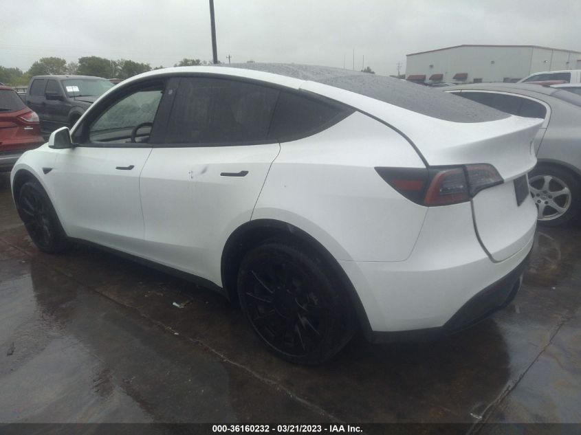 2023 TESLA MODEL Y LONG RANGE - 7SAYGDEE0PA051911