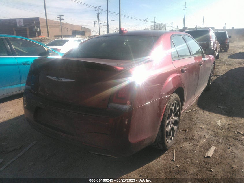 VIN 2C3CCAGGXJH302359 2018 CHRYSLER 300 300S