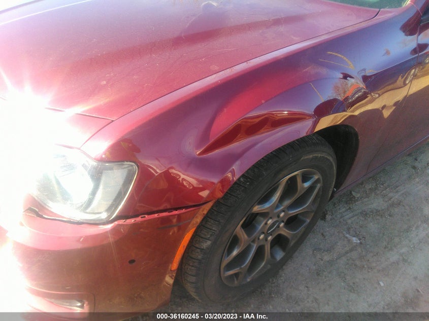 VIN 2C3CCAGGXJH302359 2018 CHRYSLER 300 300S