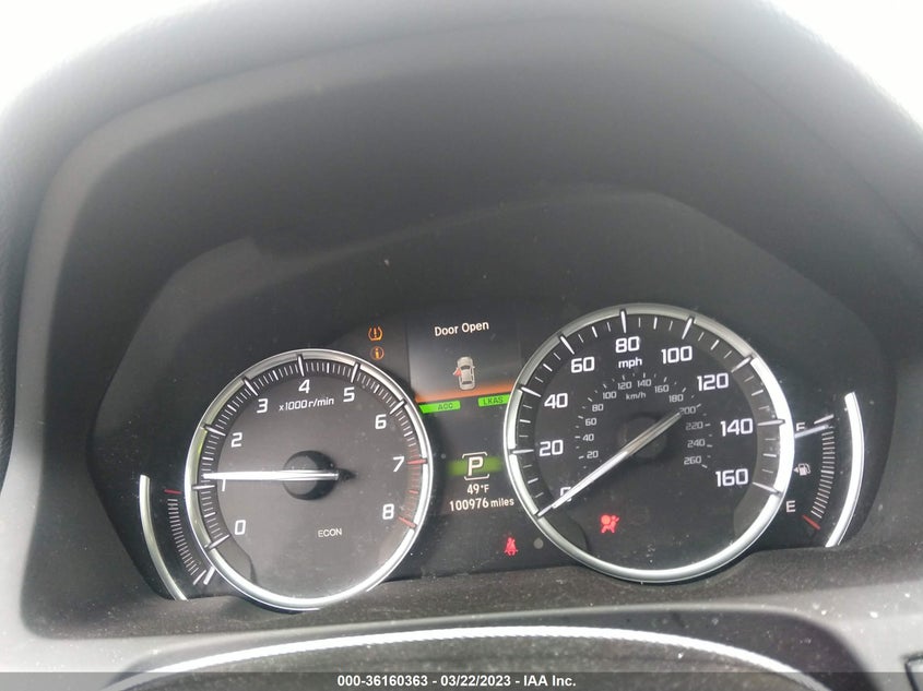 VIN 19UUB2F71JA006432 2018 ACURA TLX W/ADVANCE PKG