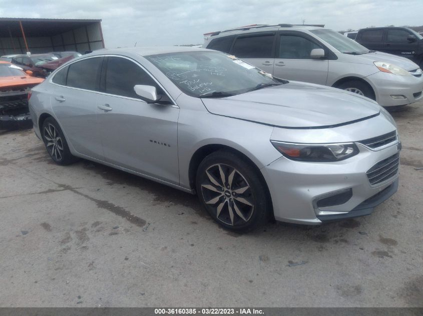 2016 CHEVROLET MALIBU LT - 1G1ZF5SX9GF175585