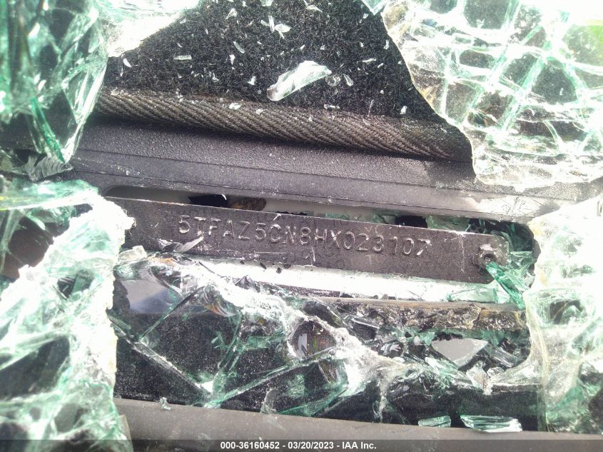 2017 TOYOTA TACOMA SR5/TRD SPORT - 5TFAZ5CN8HX023107