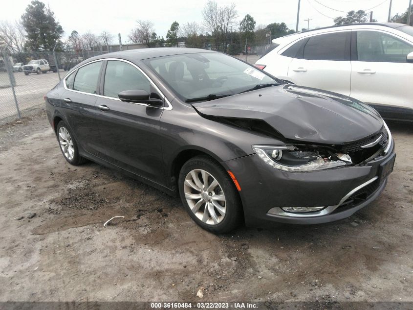 2015 CHRYSLER 200 C - 1C3CCCCBXFN535372