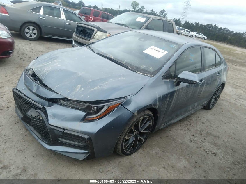 VIN JTDS4RCE7LJ006451 2020 TOYOTA COROLLA SE/NIGHTSHADE