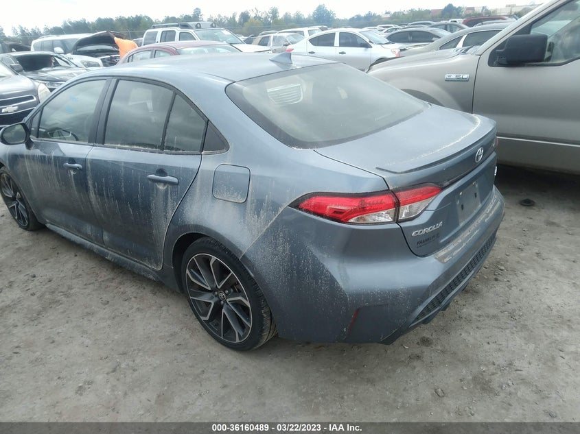 VIN JTDS4RCE7LJ006451 2020 TOYOTA COROLLA SE/NIGHTSHADE
