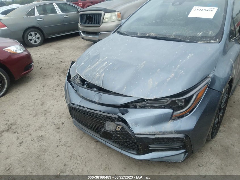 VIN JTDS4RCE7LJ006451 2020 TOYOTA COROLLA SE/NIGHTSHADE