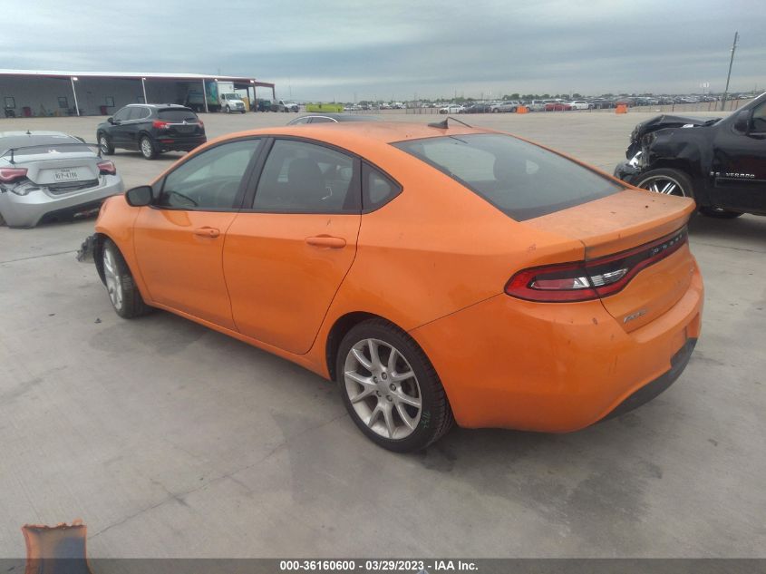2013 DODGE DART SXT - 1C3CDFBA7DD259016