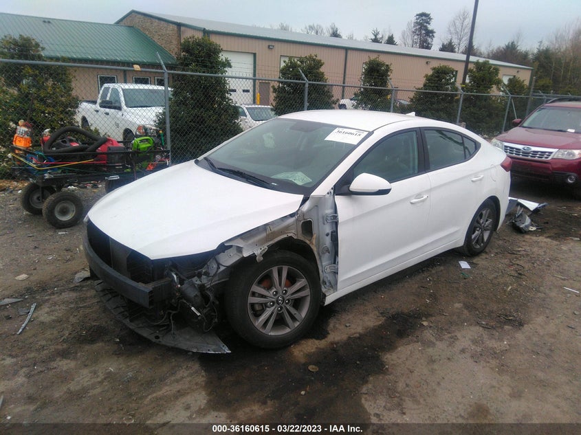 VIN 5NPD84LF4HH117516 2017 HYUNDAI ELANTRA SE