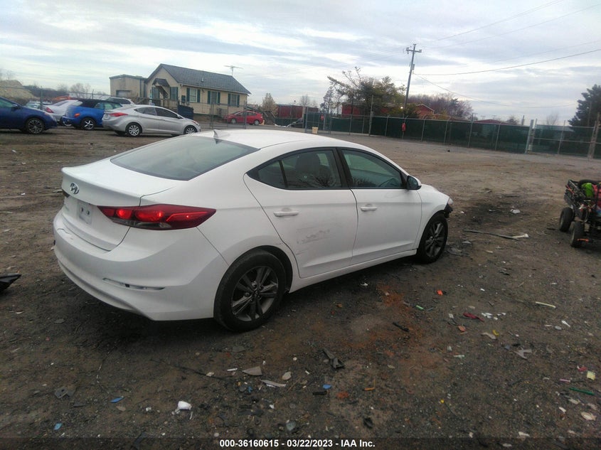 VIN 5NPD84LF4HH117516 2017 HYUNDAI ELANTRA SE
