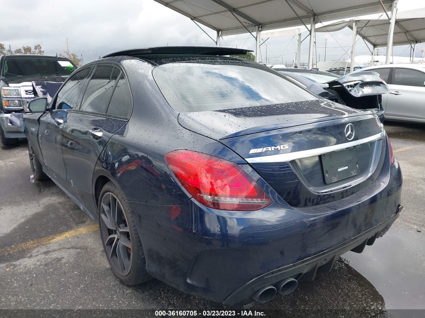 VIN 55SWF6EB2KU304794 2019 MERCEDES-BENZ C-CLASS AMG C 43