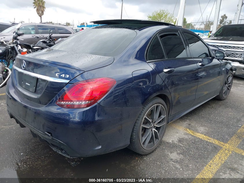 VIN 55SWF6EB2KU304794 2019 MERCEDES-BENZ C-CLASS AMG C 43